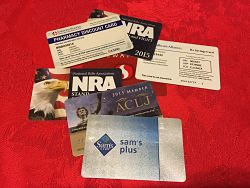 A pile of expired Credit Cards, ID Cards, Loyalty Cards, Membership Cards